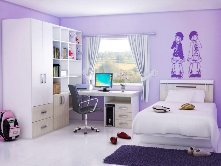 Trang trí phòng ngủ dễ thương đơn giản như ngôi sao nhạc Rock