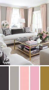 57 Living Room Color Schemes To Make Color Harmony In Yours