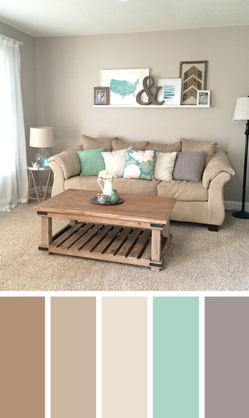 57 Living Room Color Schemes To Make Color Harmony In Yours