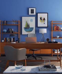Popular work from home office space #homeofficedesign #homeofficeideas #officedesignideas Popular small office decor #homeofficedesign #homeofficeideas #officedesignideas