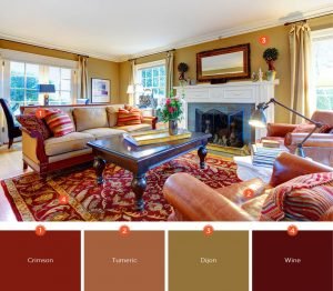 57 Living Room Color Schemes To Make Color Harmony In Yours