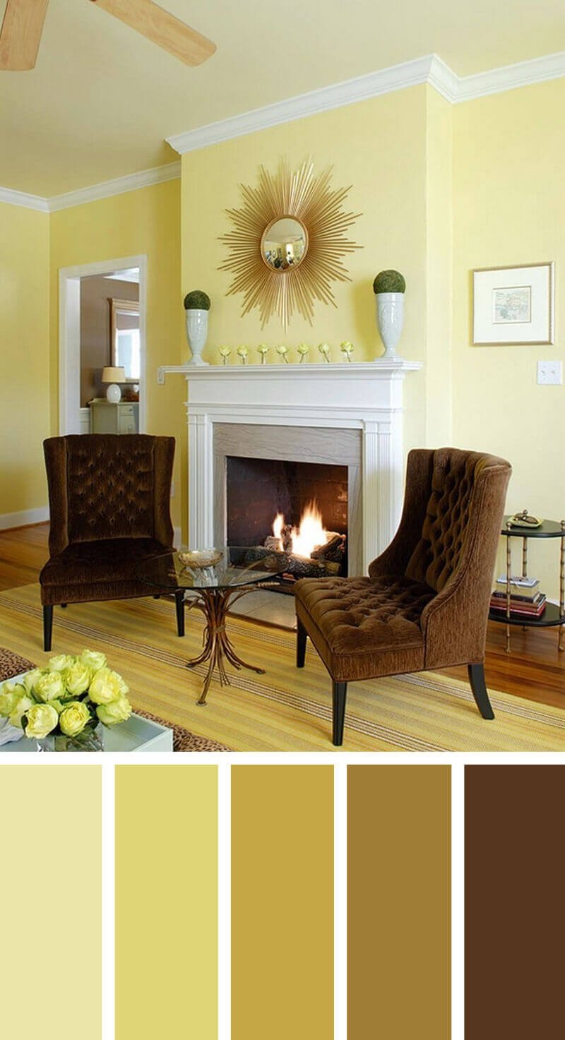 57 Living Room Color Schemes To Make Color Harmony In Yours