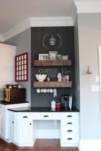 Fantastic coffee station ideas for small kitchen #coffeestationideas #homecoffeestation #coffeebar Fantastic diy pallet projects #coffeestationideas #homecoffeestation #coffeebar