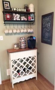 Unbelievable work coffee station ideas #coffeestationideas #homecoffeestation #coffeebar Unbelievable kitchen coffee bar #coffeestationideas #homecoffeestation #coffeebar