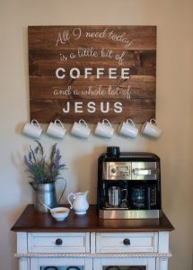 Striking pallet ideas #coffeestationideas #homecoffeestation #coffeebar Striking coffee station #coffeestationideas #homecoffeestation #coffeebar