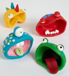 clay model making for kids