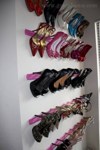 girls shoe rack