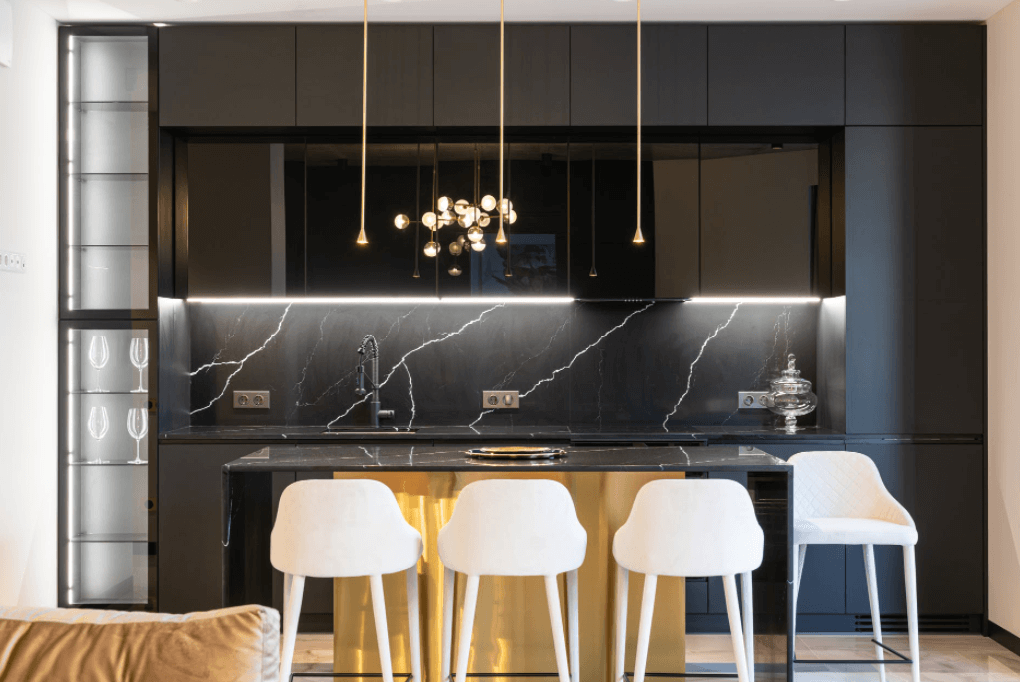 6 Tips for Designing a Black Kitchen - Get Beautified